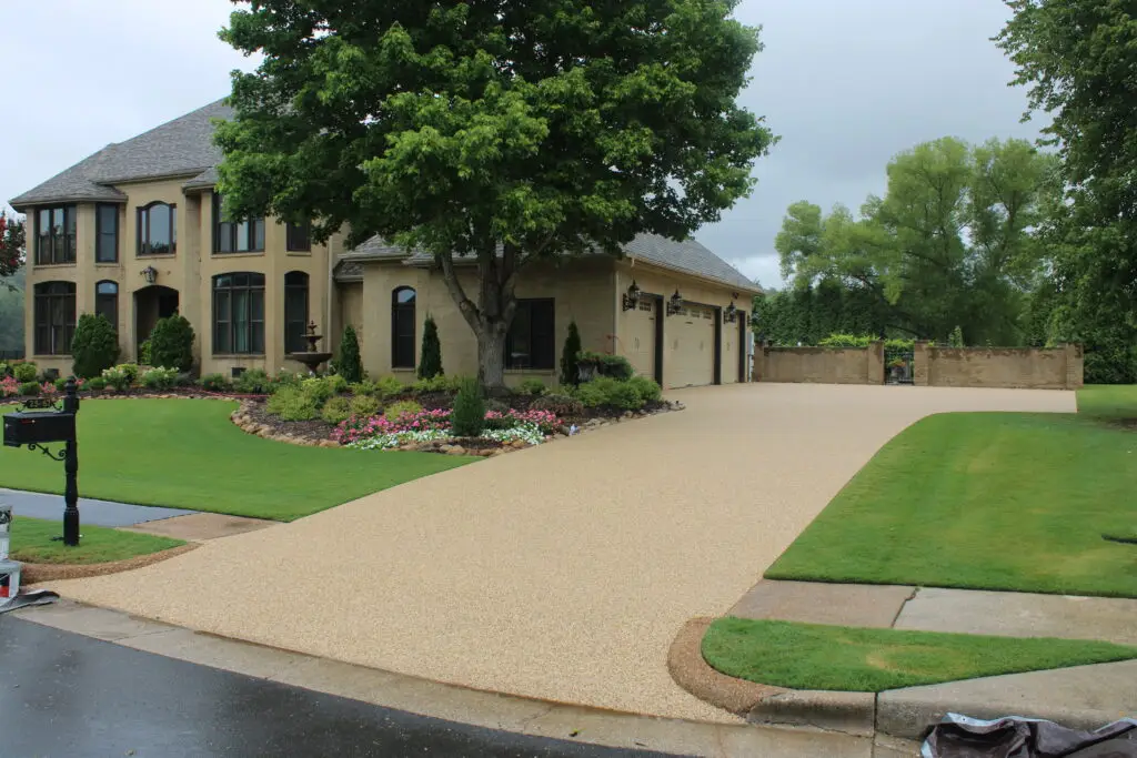 resin driveway